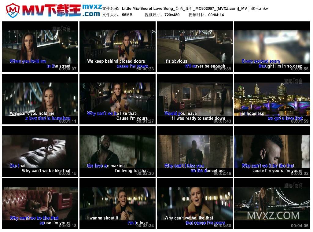 Little Mix-Secret Love Song_英语_流行_MC802057